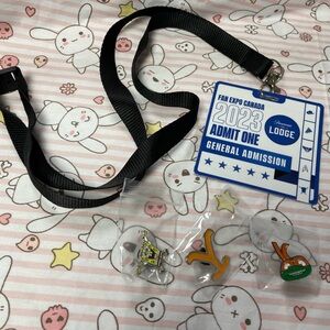 Fan Expo Canada 2023 Paramount Lodge SpongeBob, Yellowstone, Ninja Turtles Pins